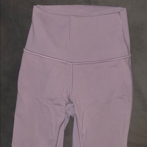 Light Pink/Purple Lululemon Leggings ‘25 inch
